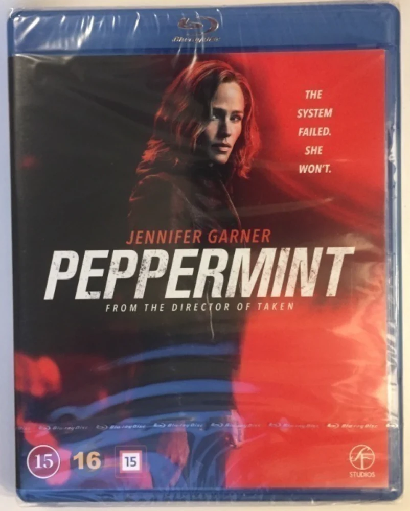 Peppermint (Blu-ray) Jennifer Garner (2018) Ohjaus: Pierre Morel