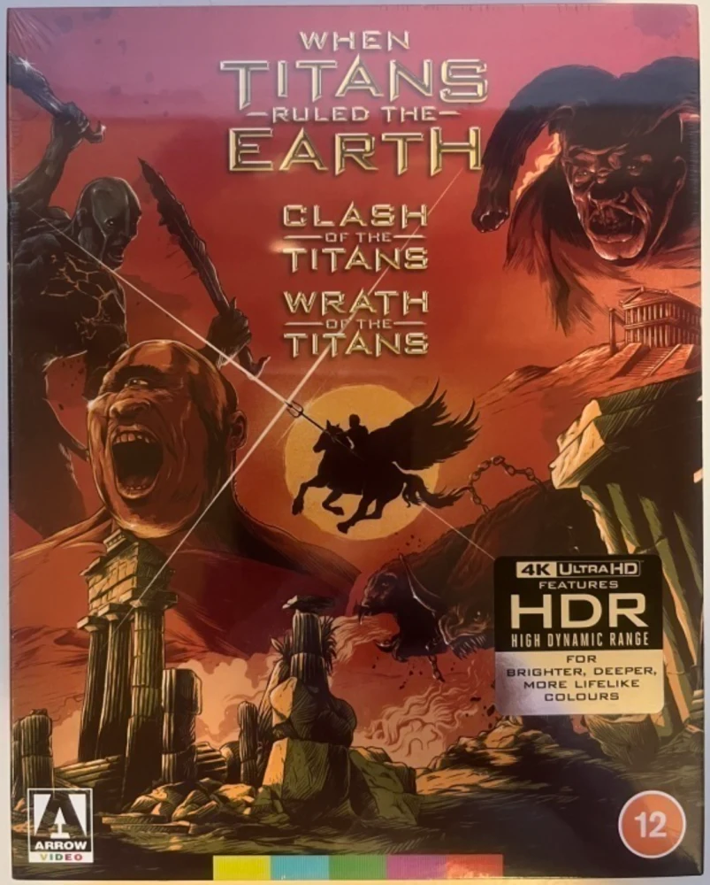Clash of the Titans & Wrath of the Titans - Limited Edition (4K Ultra HD) Arrow (Titaanien taistelu / Titaanien raivo)