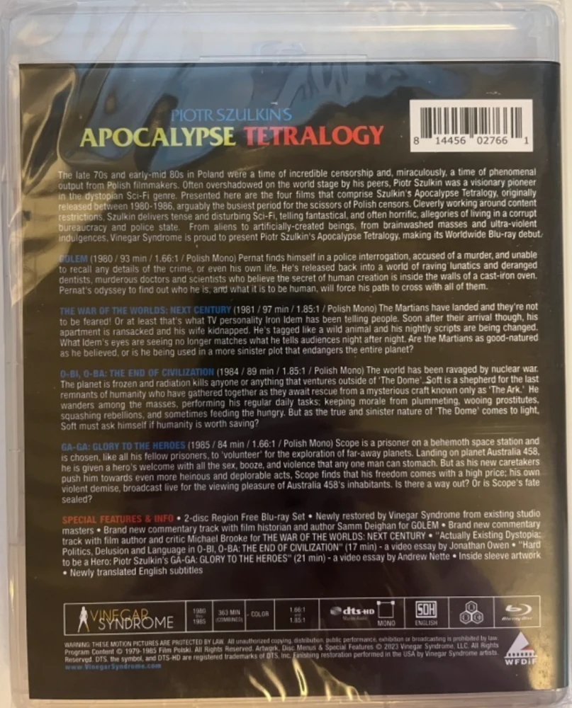 Piotr Szulkin's Apocalypse Tetralogy (2x Blu-ray)