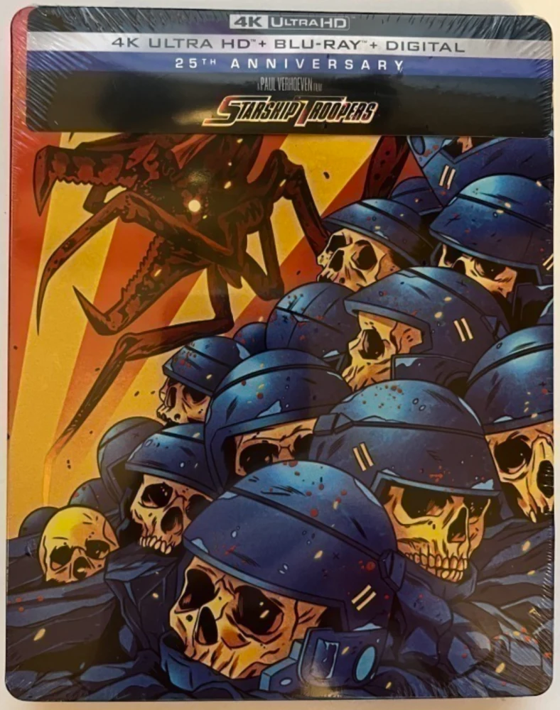Starship Troopers - Universumin sotilaat (25th Anniversary SteelBook) (1997) 20th Anniversary (4K Ultra HD + Blu-ray) Limited Edition