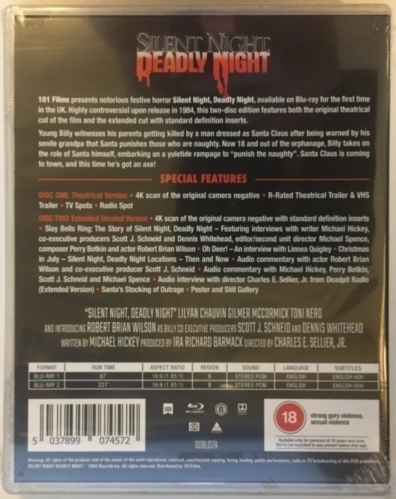 Jouluyö murhayö - Silent Night Deadly Night [Blu-ray]
