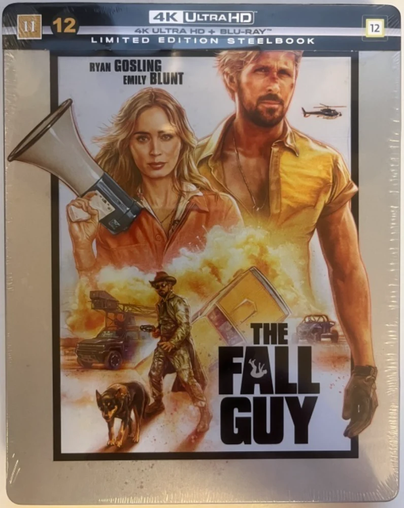 The Fall Guy - Limited Edition Steelbook (4K Ultra HD + Blu-ray) 1 Movie, 2 Cuts (Theatrical / Extended)