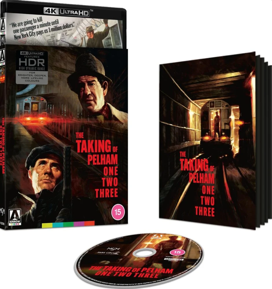 Pelham 1-2-3 kaapattu - The Taking of Pelham One Two Three - Limited Edition (4K Ultra HD) Arrow