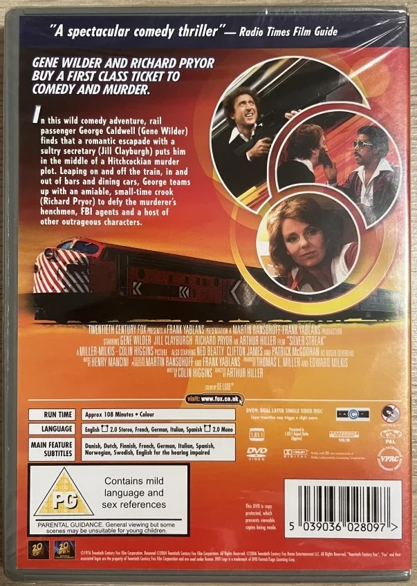 Hopeanuoli / Silver Streak (DVD)