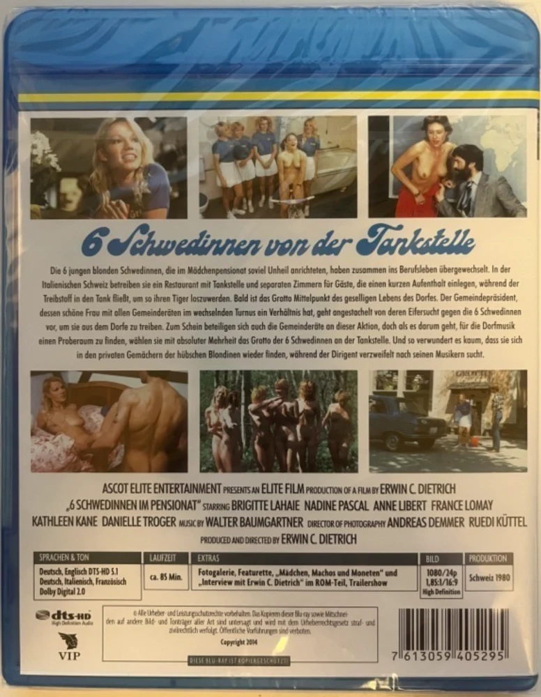High Test Girls (Blu-ray) Leikkaamaton (1980) 6 Schwedinnen von der Tankstelle AKA Sechs Schwedinnen von der Tankstelle AKA Swedish Sex Service AKA Friendly Favors (Six Swedes at a Pump) 
