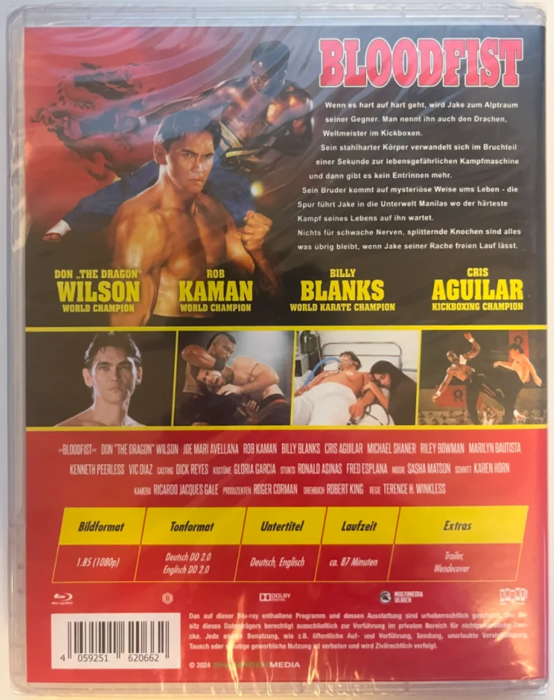 Don ‘The Dragon‘ Wilson: BLOODFIST (Blu-ray) Uncut