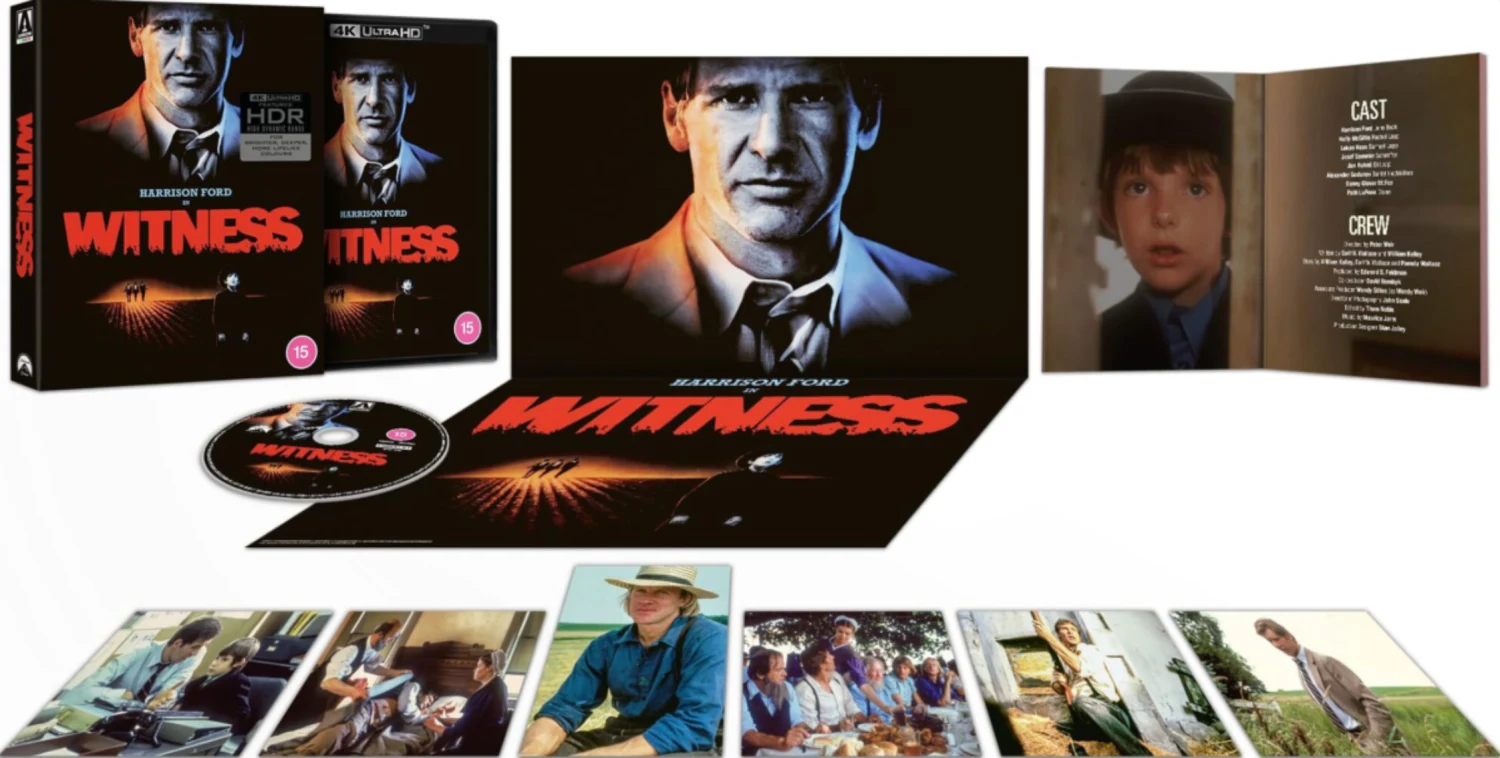 Todistaja - Witness - Limited Edition (1985) (4K Ultra HD) Arrow