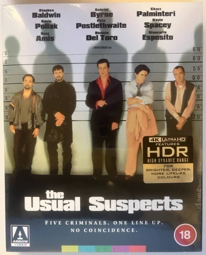 Epäillyt - The Usual Suspects - Limited Edition (4K Ultra HD) Arrow