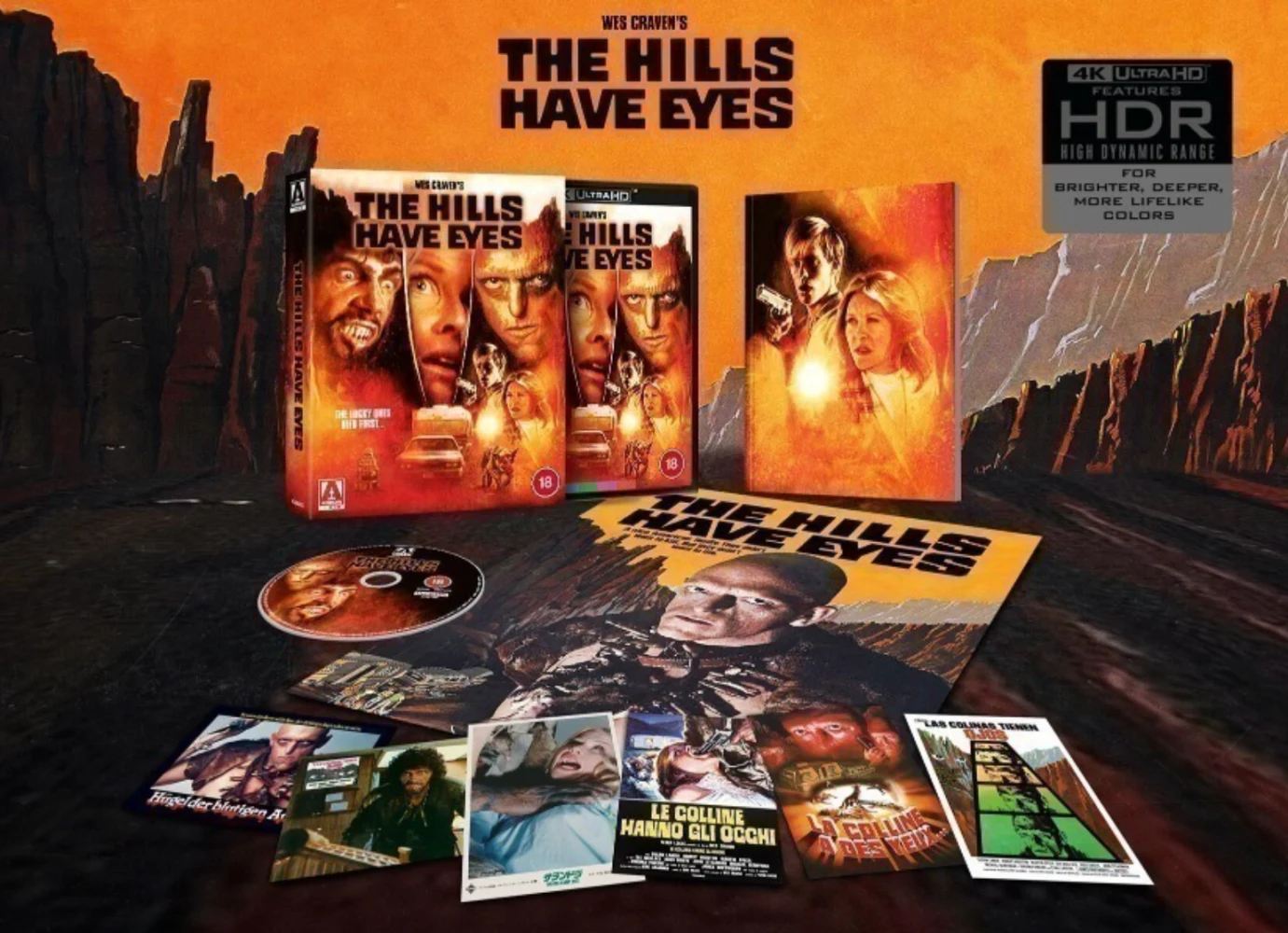 The Hills Have Eyes [4K Ultra HD] Limited Edition (ARROW)