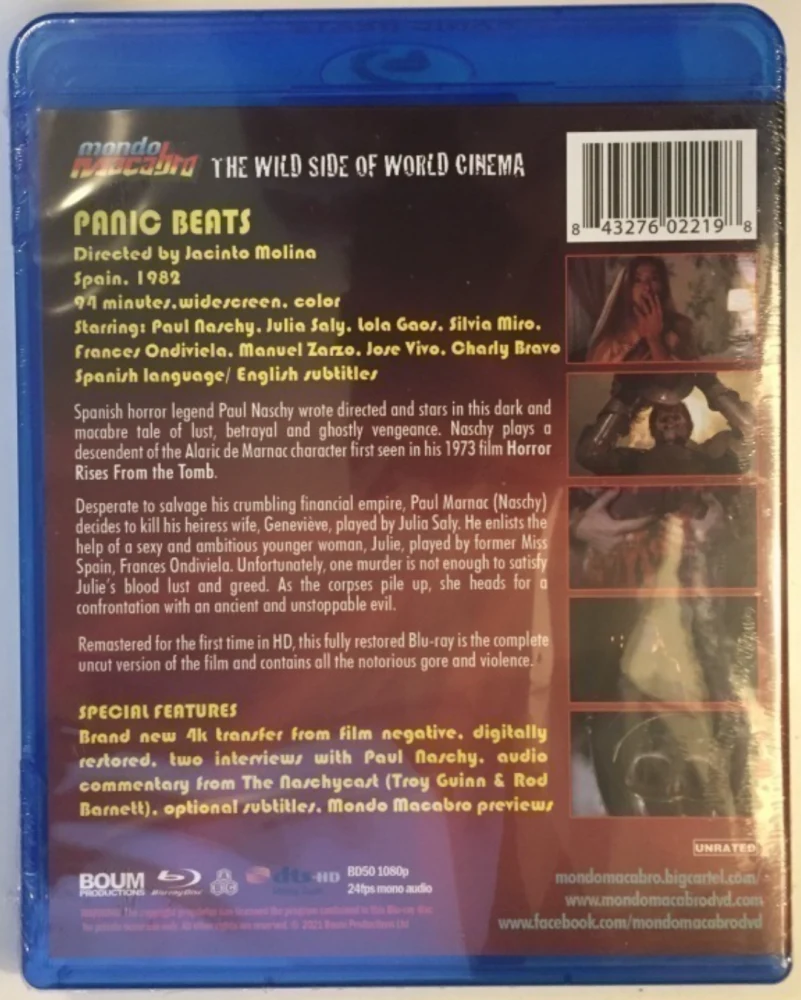 Panic Beats [Mondo Macabro] Blu-ray (1983)