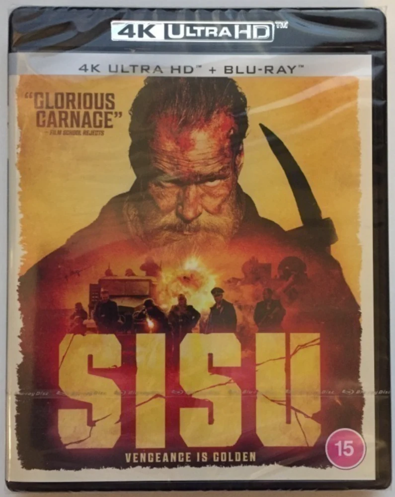 Sisu (4K Ultra HD + Blu-ray) Ohjaus: Jalmari Helander (2022)