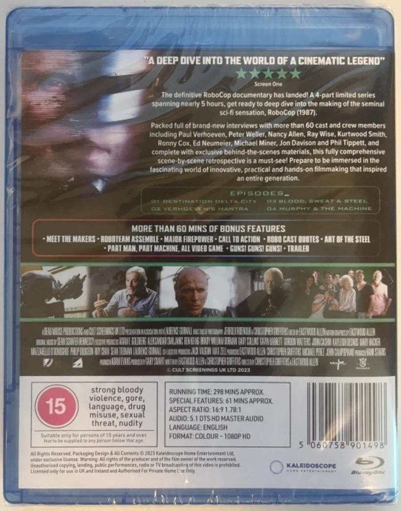RoboDoc: The Creation of Robocop (Double Disc) Special Edition (Blu-ray)