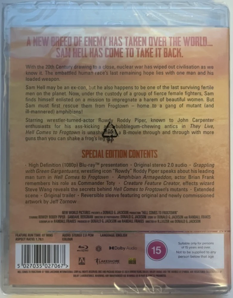 Hell Comes to Frogtown - Special Edition (Blu-ray) Arrow (1988)