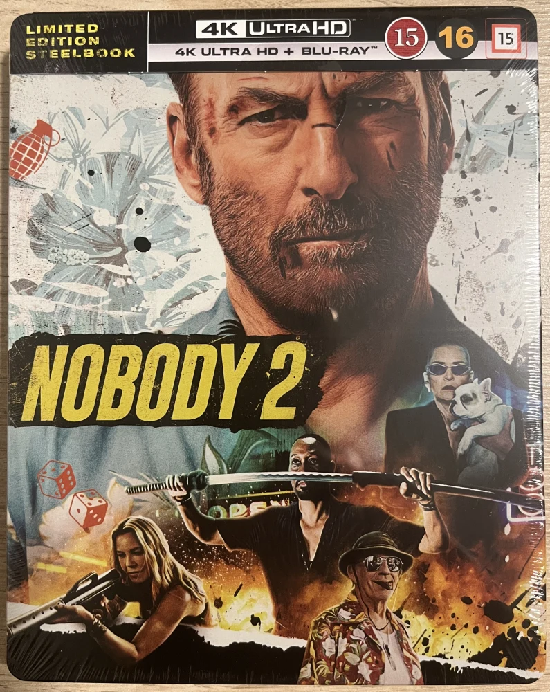 Nobody 2 (2025) Limited Edition Steelbook (4K UHD + Blu-ray)