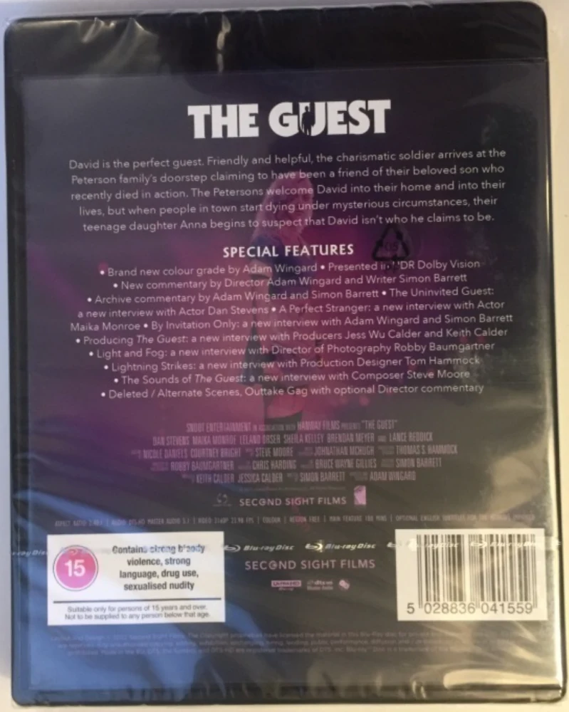 The Guest (4K Ultra HD) (Second Sight)