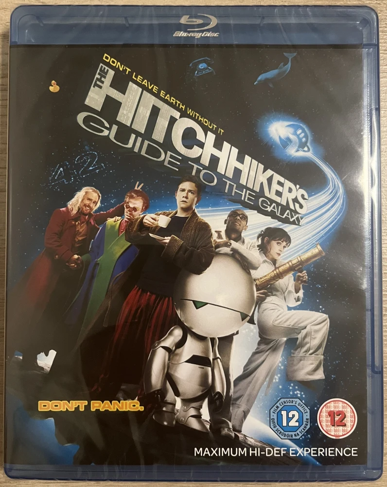 Linnunradan käsikirja liftareille / The Hitchhiker's Guide to the Galaxy (Blu-ray)