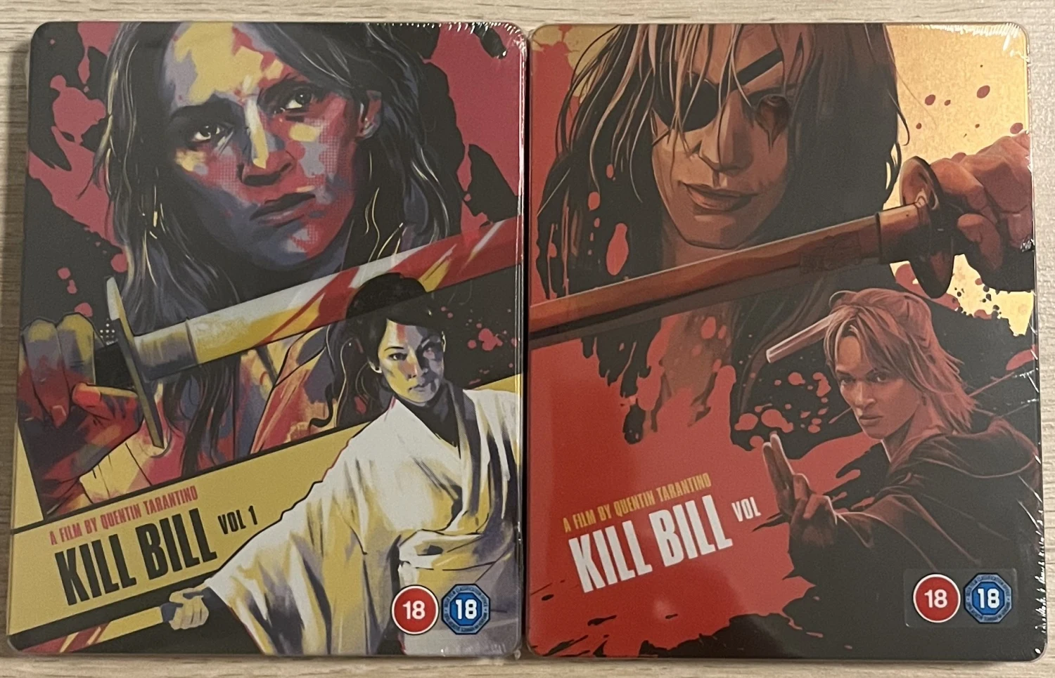 Kill Bill Volume 1 & 2 - Limited Edition Steelbook (4K Ultra HD + Blu-ray)