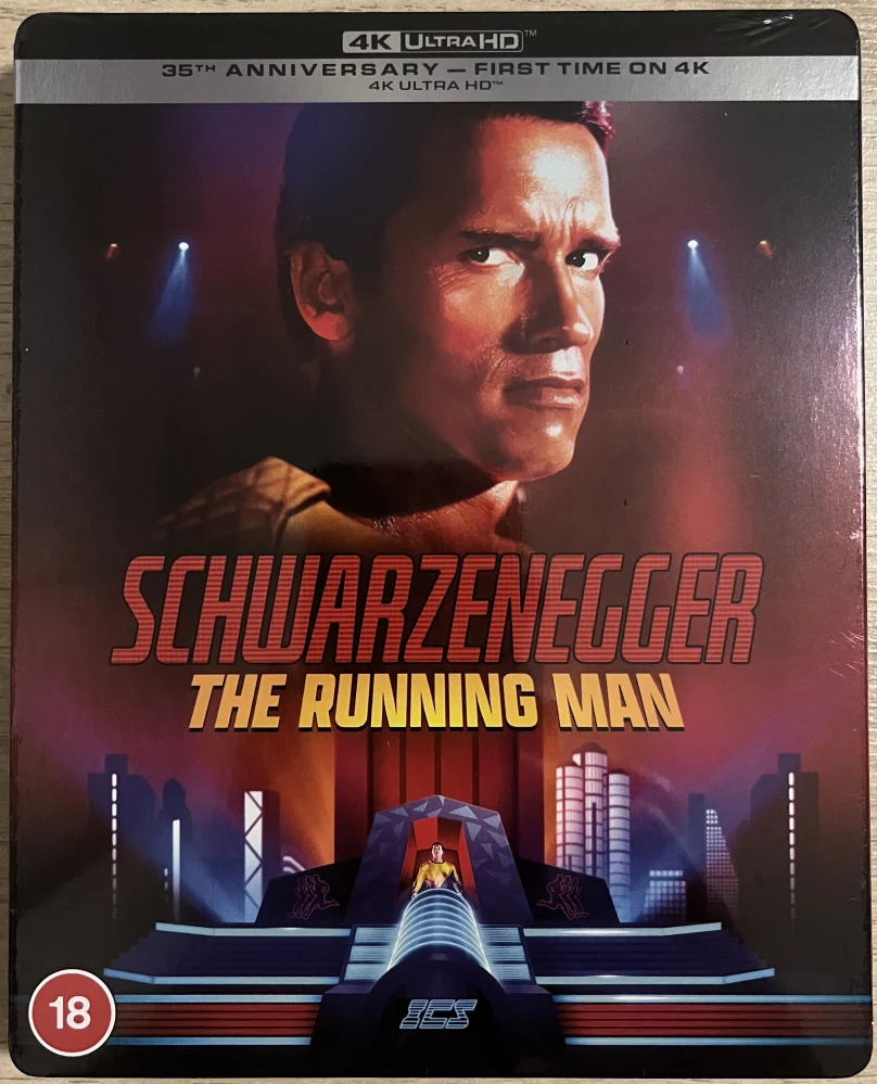 Juokse tai kuole - The Running Man (1987) Limited Edition Steelbook (4K Ultra HD)