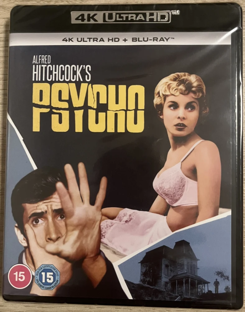 Psycho (4K Ultra HD + Blu-ray) Alfred Hitchcock (1960)
