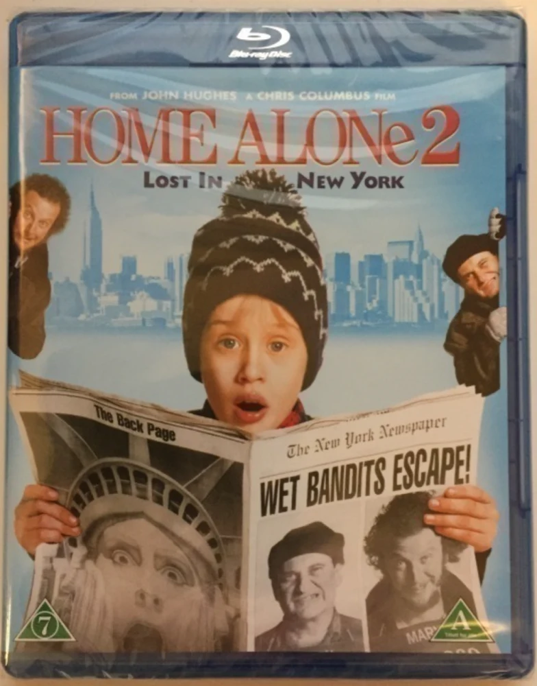 Yksin kotona 2: Eksynyt New Yorkissa  / Home alone 2 (Blu-ray) 1992