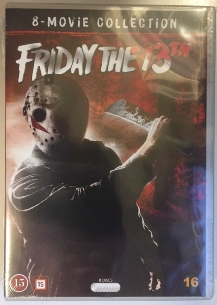Perjantai 13. päivä / Friday the 13th Collection (1-8) (DVD)