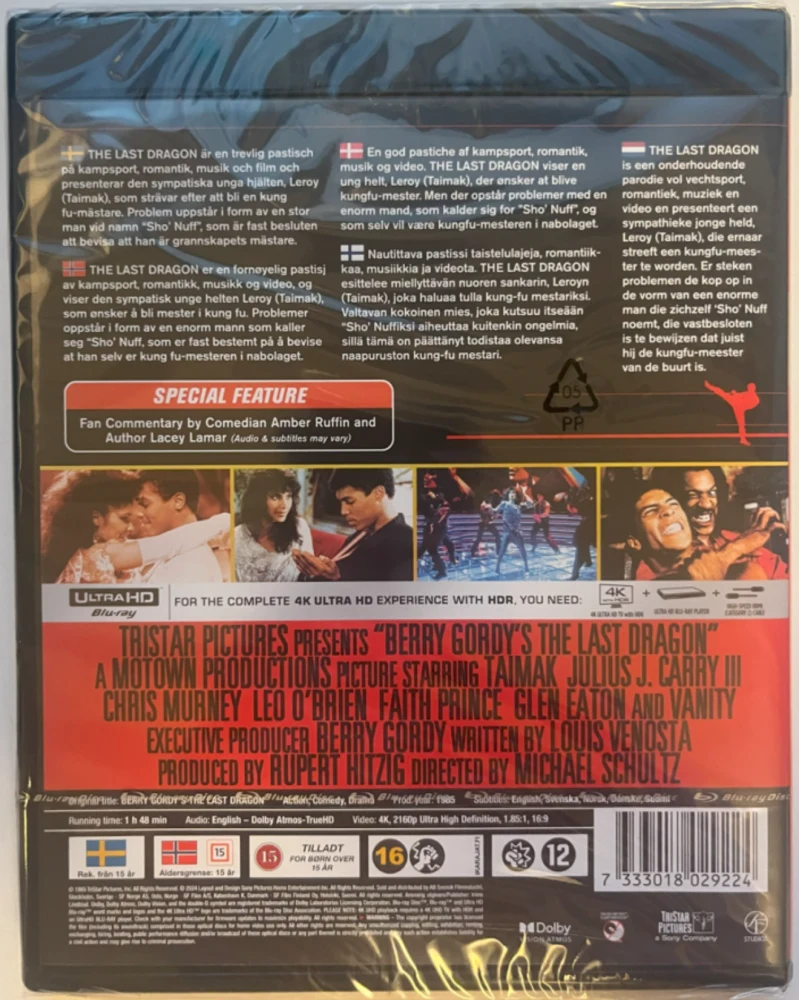 Idän lohikäärme - The Last Dragon (4K Ultra HD) Vanity (1985)