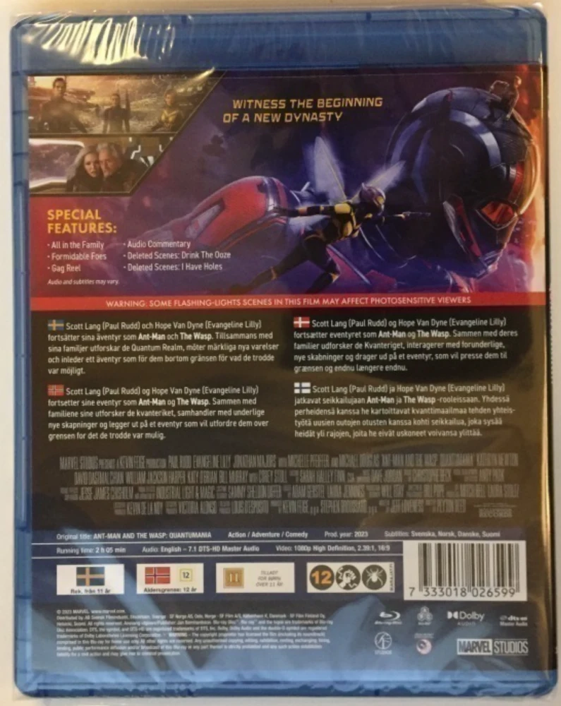 Ant-Man and the Wasp: Quantumania (Blu-ray) 2023