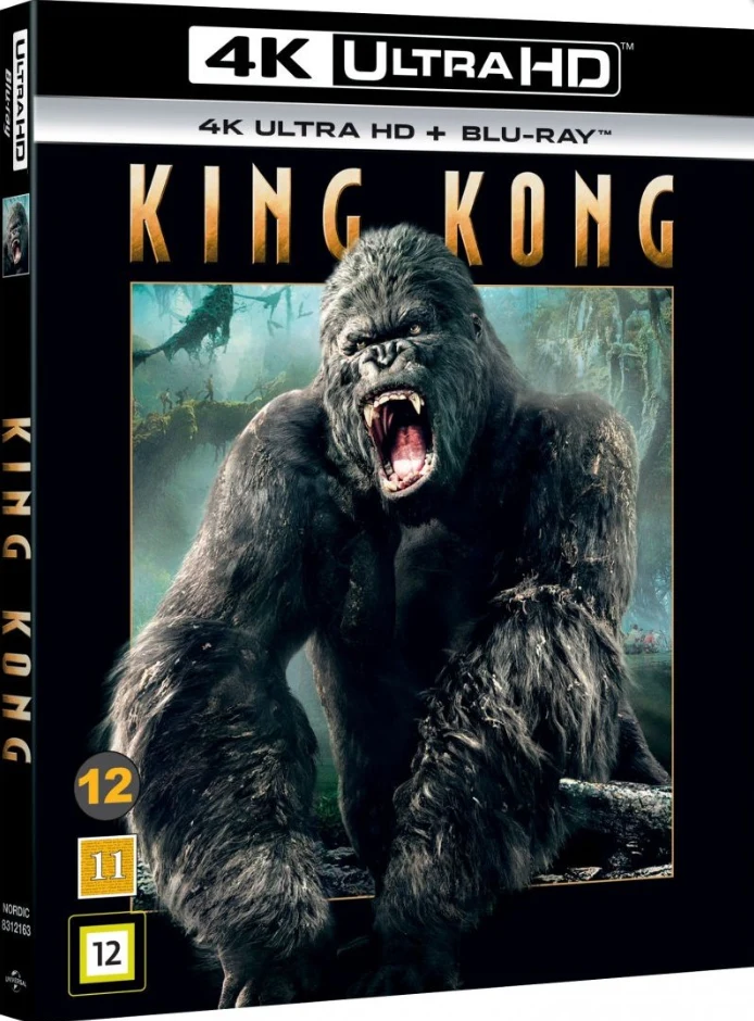 King Kong (2005) (4K Ultra HD + Blu-ray) Limited Edition Slipcover