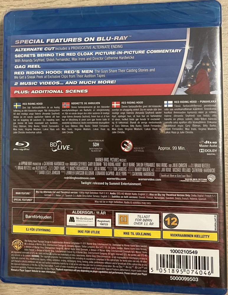 Red Riding Hood - Punahilkka (Blu-ray)
