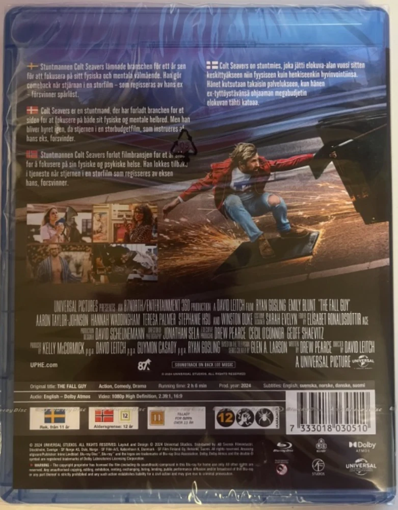 The Fall Guy (Blu-ray) 2024