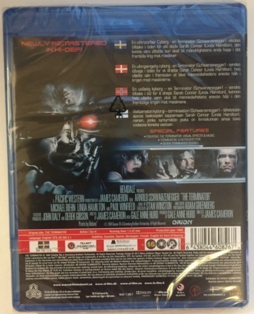 Terminator - tuhoaja (Blu-ray) James Cameron (1984)