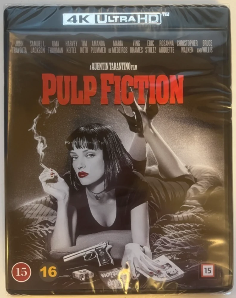 Pulp Fiction: Tarinoita väkivallasta (4K Ultra HD) 1994