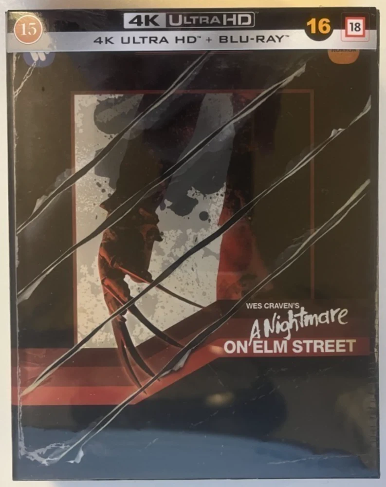Painajainen Elm Streetillä - A Nightmare on Elm Street  SteelBook / 40th Anniversary Ultimate Collector's Edition (4K Ultra HD + Blu-ray) 1 Movie, 2 Cuts