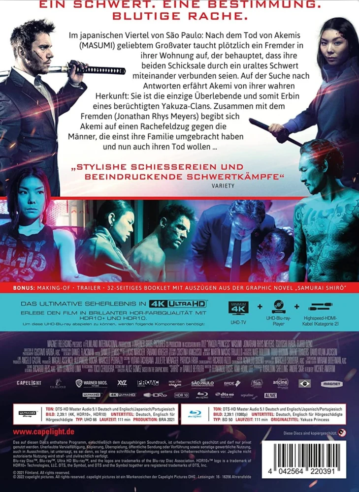 Yakuza Princess - 2-Disc Limited Collector's Edition - Mediabook (4K UHD + Blu-ray)