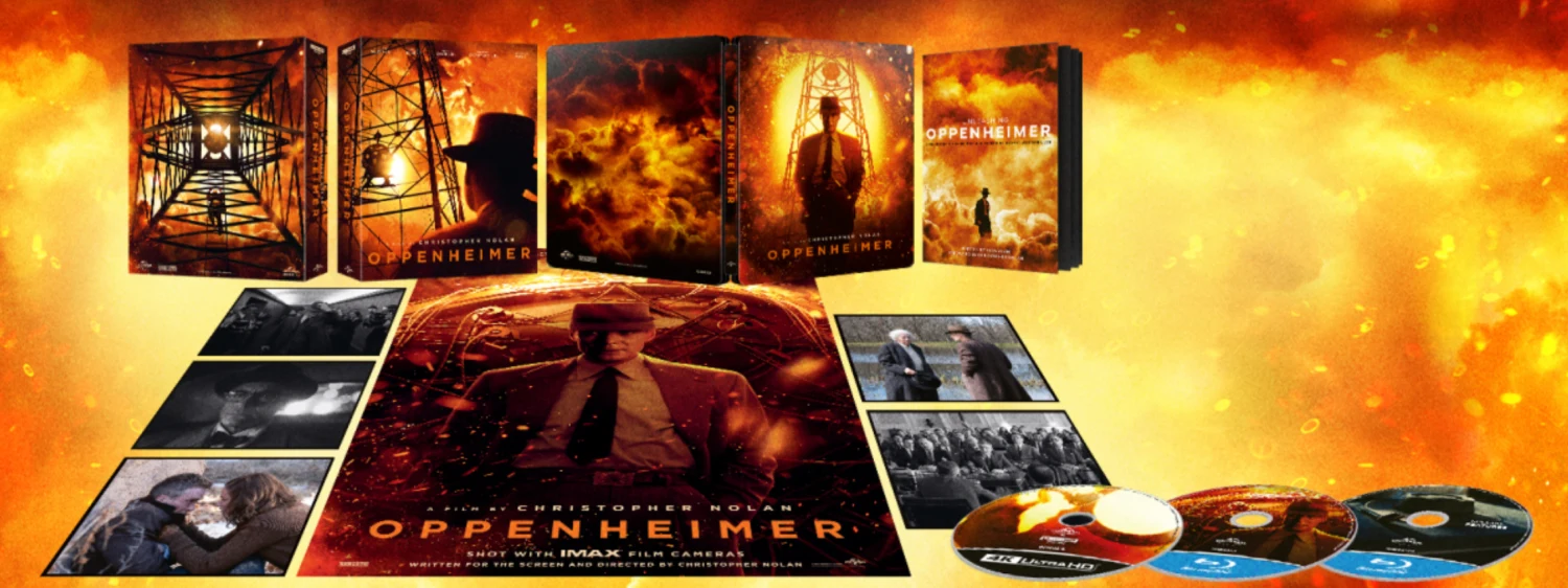 Oppenheimer - Limited Collector's Edition (Steelbook) (4K Ultra HD + 2 Blu-ray)