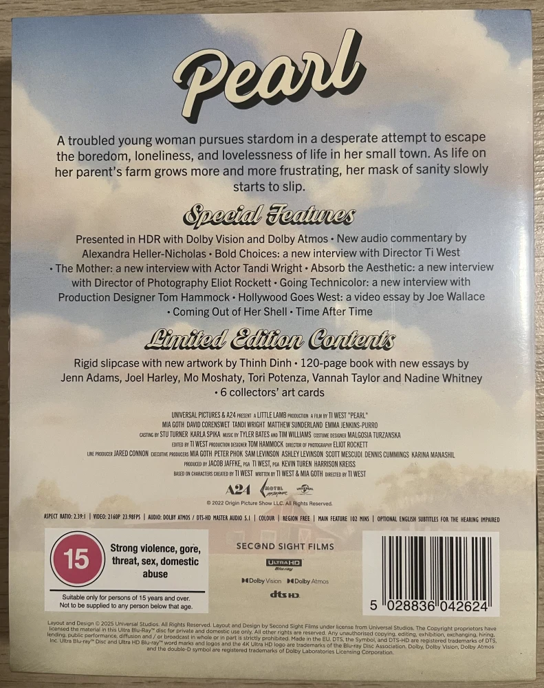 Pearl - Limited Edition (4K Ultra HD) Second Sight
