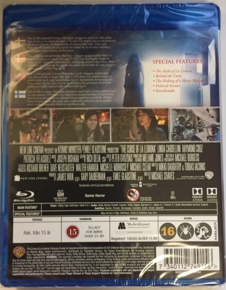 The Curse of La Llorona (Blu-ray) Patricia Velasquez