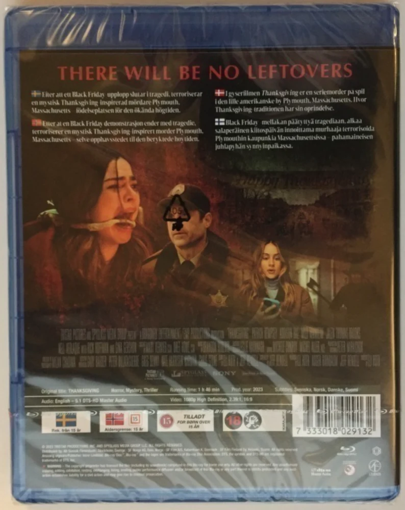 Thanksgiving (Blu-ray) Ohjaus: Eli Roth (2023)