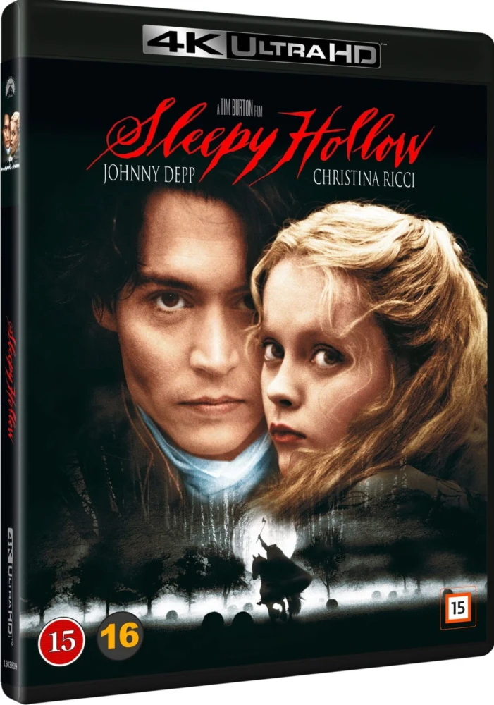 Päätön ratsumies - Sleepy Hollow (4K Ultra HD) Johnny Depp