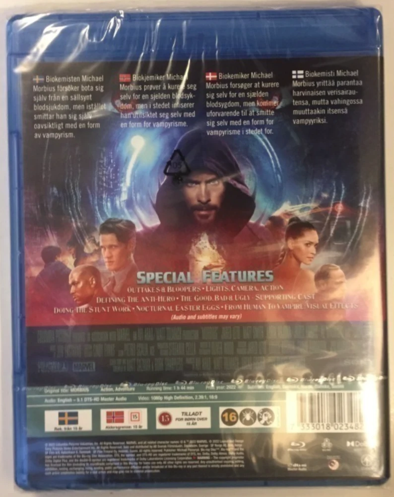 Morbius (Blu-ray) Jared Leto (2022)