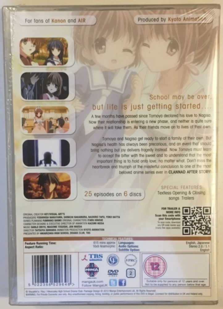 Clannad After Story (6DVD) Complete Series Collection