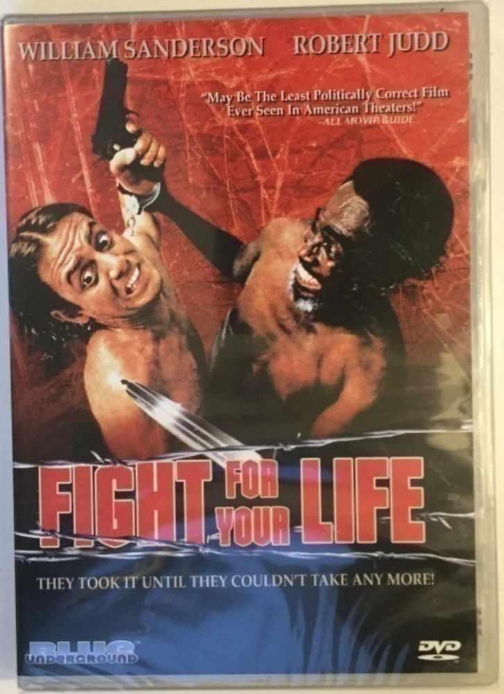 Taistelu elämästä - Fight For Your Life (DVD) Blue Underground (1977) I Hate Your Guts AKA The Hostage's Bloody Revenge AKA Staying Alive AKA Getting Even