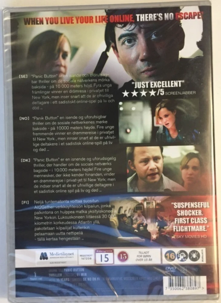 Panic Button (DVD) Jack Gordon (2011)