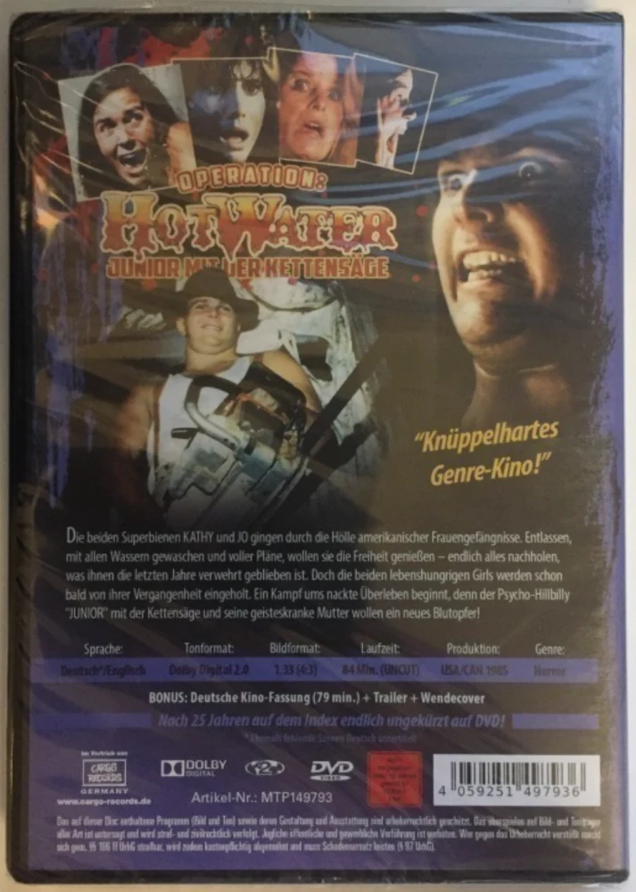 Operation: Hot Water - Junior (DVD) Leikkaamaton (1985)