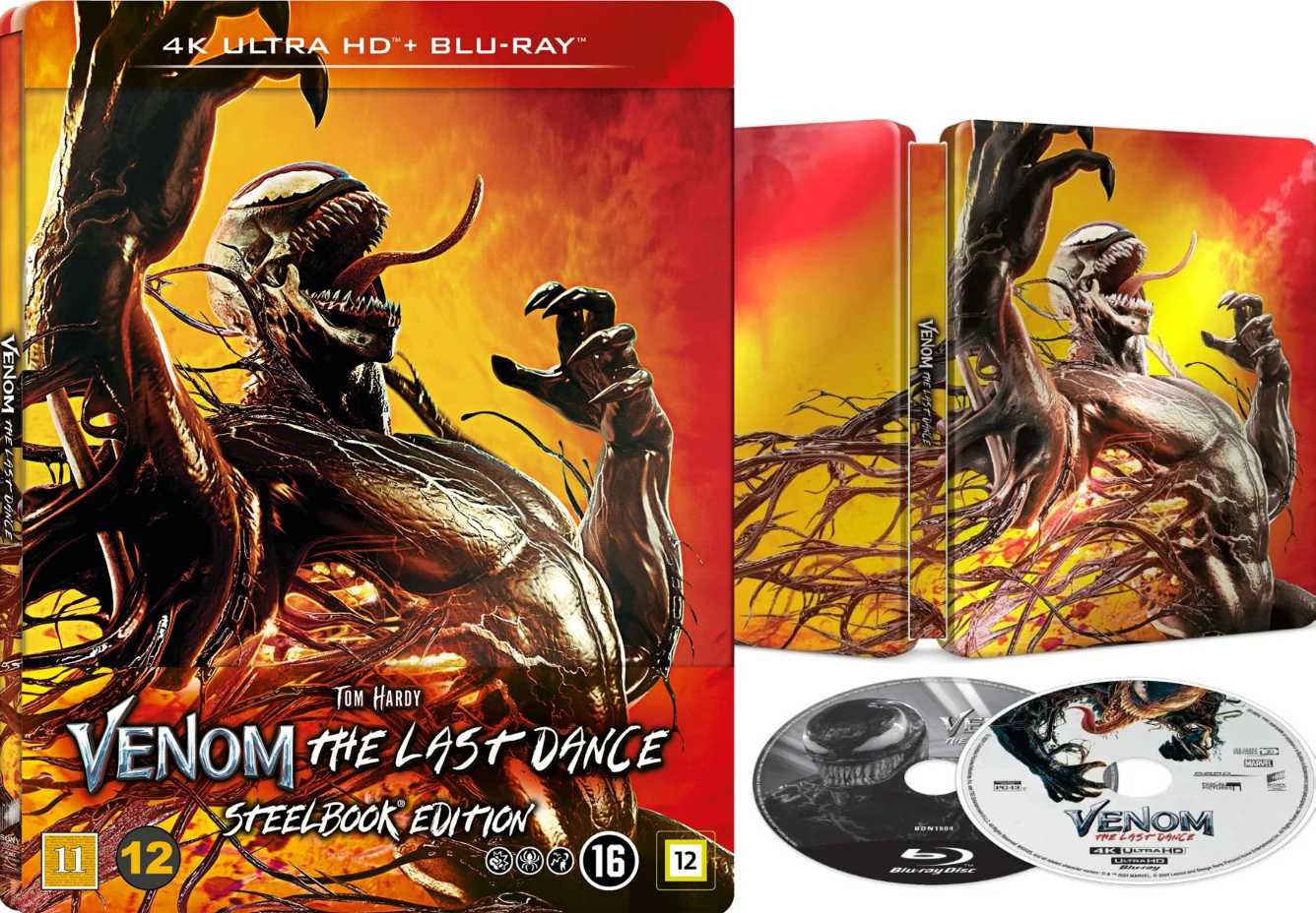 Venom: The Last Dance - Limited Edition Steelbook (2024) (4K UHD + Blu-ray)