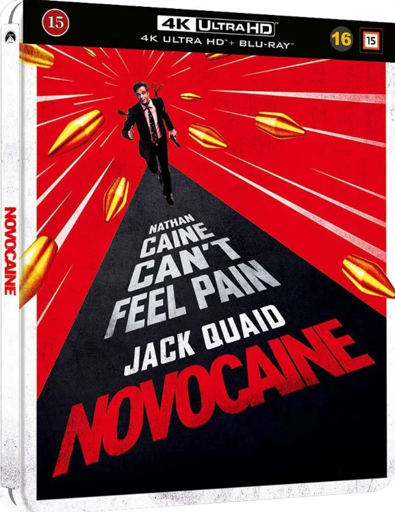 Novocaine (2025) Limited Edition Steelbook (4K UHD + Blu-ray)