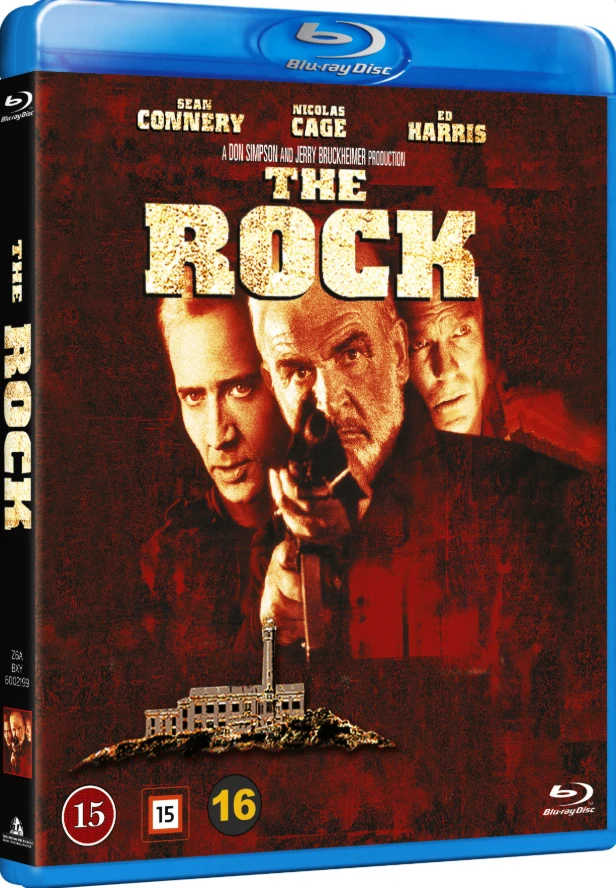 The Rock - paluu helvettiin (Blu-ray) Nicolas Cage, Sean Connery (1996)