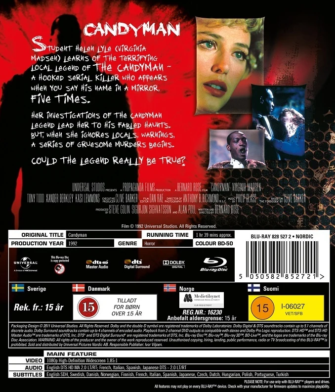 Candyman (Blu-ray) Tony Todd (1992)