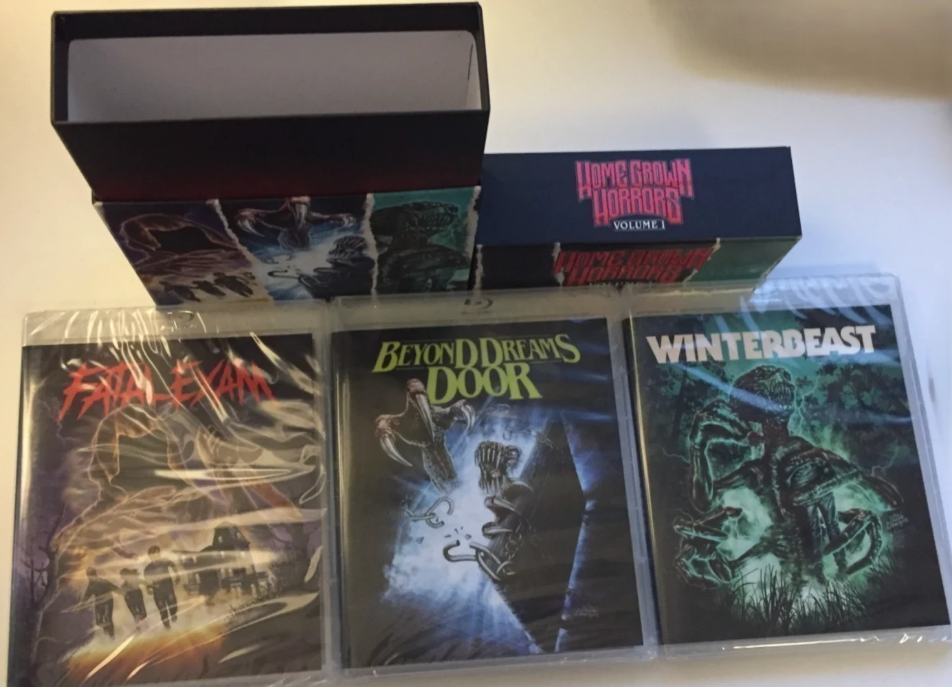 Home Grown Horrors: Volume One - Box (3x Blu-ray) Vinegar Syndrome Exclusive / Limited to 7,000 | 1989-1992 | 3 Movies
