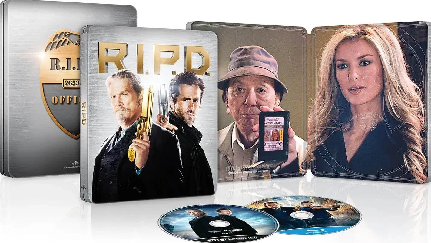 R.I.P.D. - Haamukytät - Limited Edition Steelbook (4K Ultra HD + Blu-ray)
